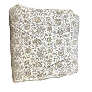 Home Reflection 1200TC Cotton Blend Sheet Set Gray Vine